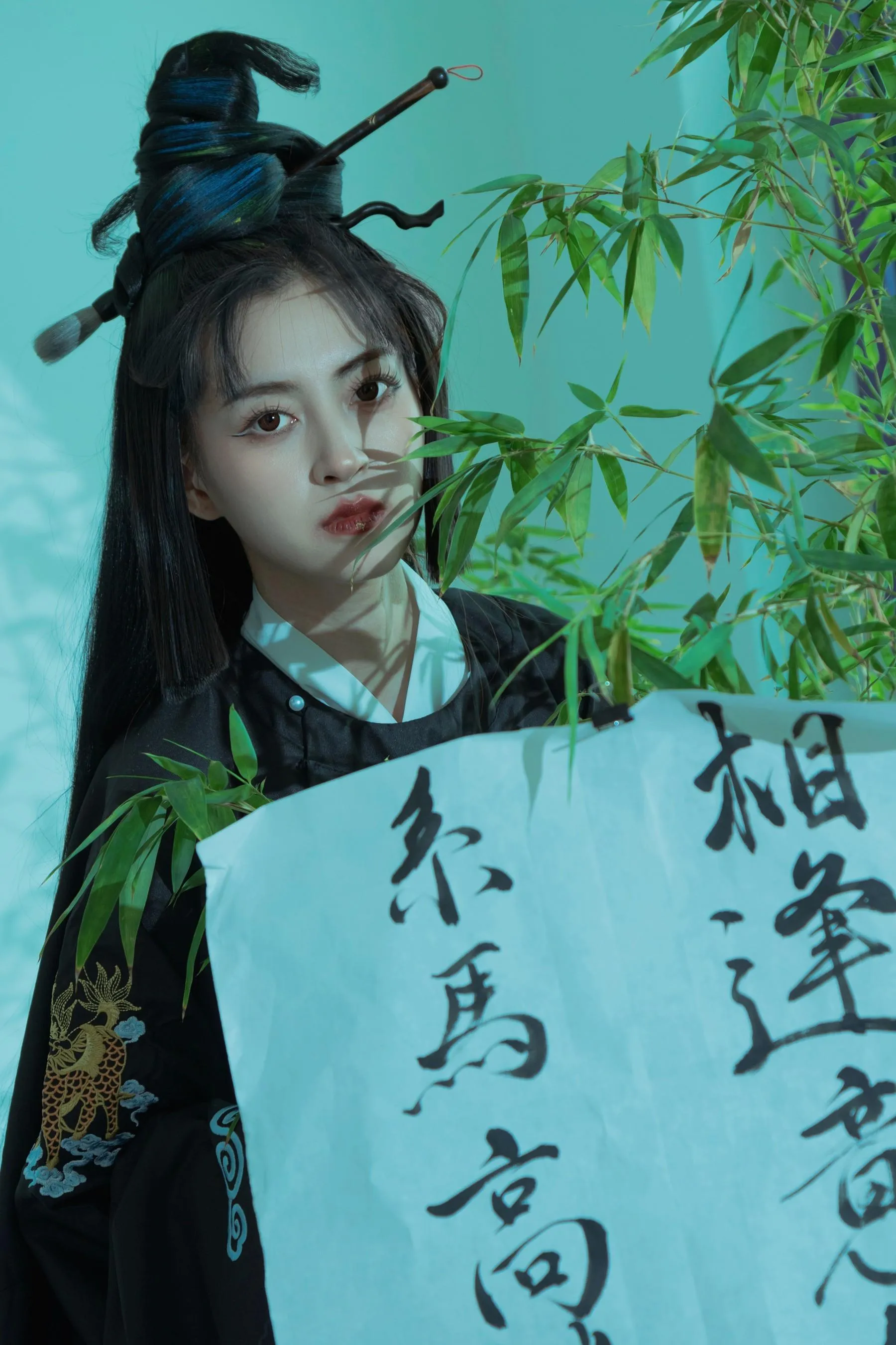 [YITUYU艺图语]2022.08.01 国风 · 竹与墨 壹萱- [43P]插图3